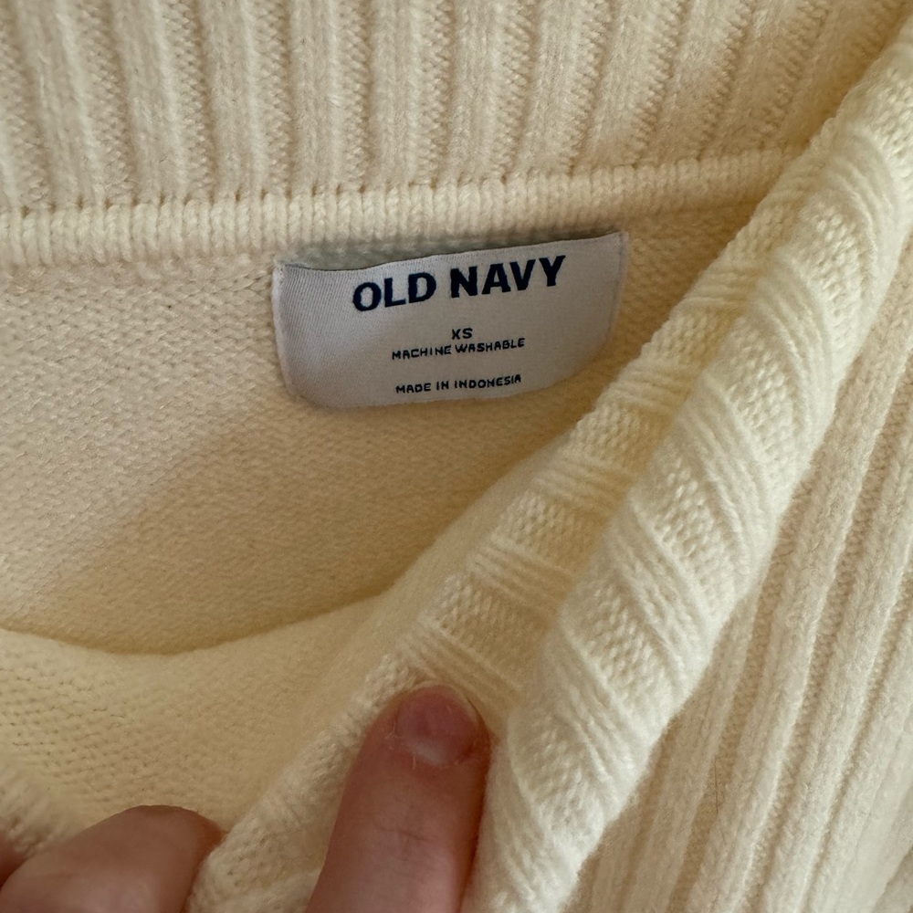 Off the shoulder sweater